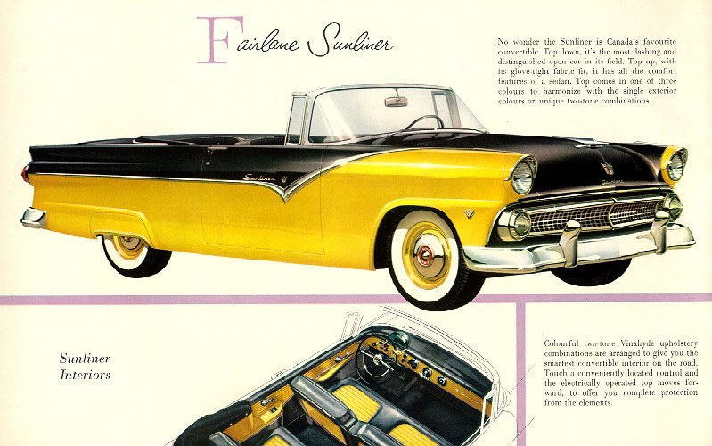 1955 Ford Brochure Page 10